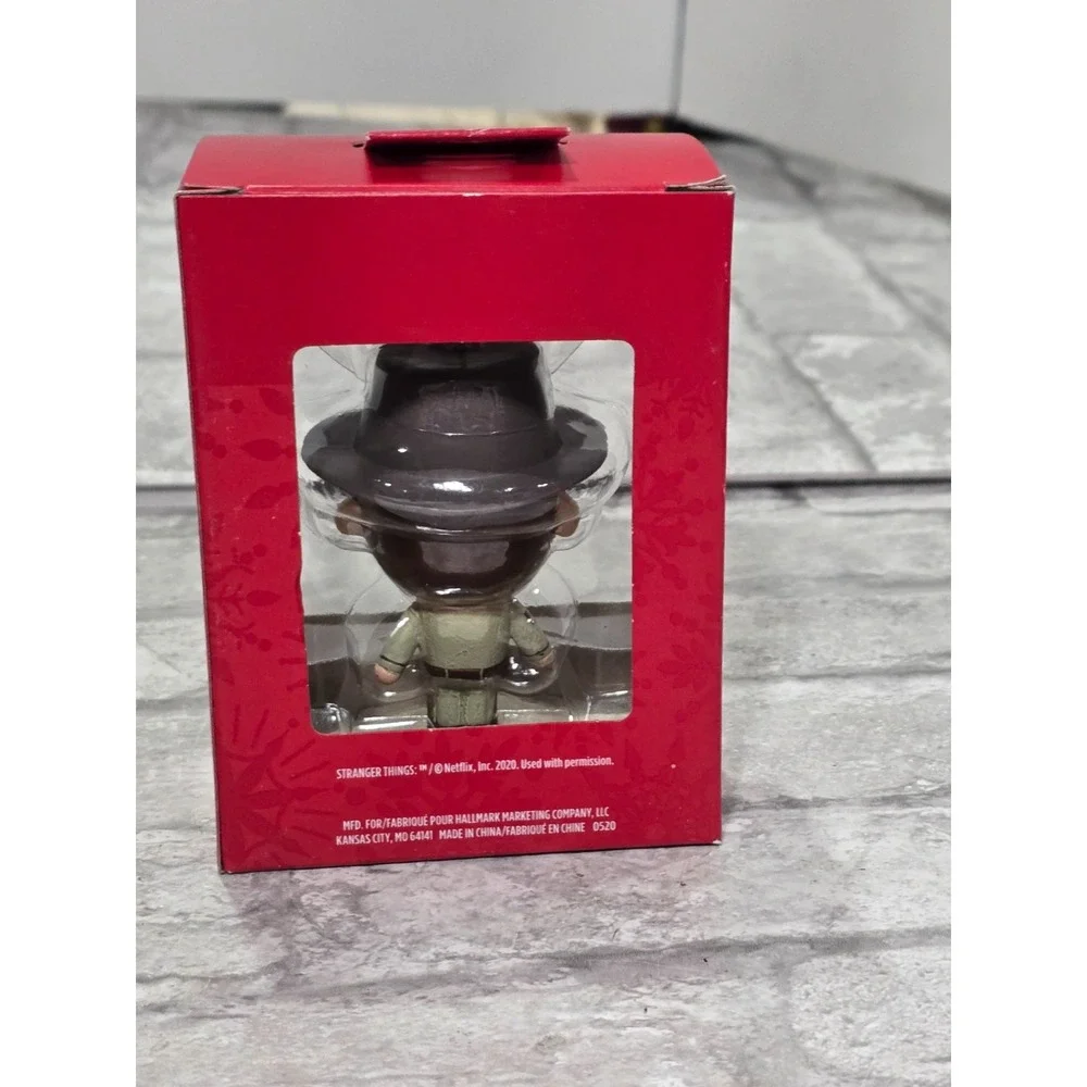 Lot of‎ 3 Hallmark Netflix Stranger Things Chief Hopper Christmas Tree Ornaments
